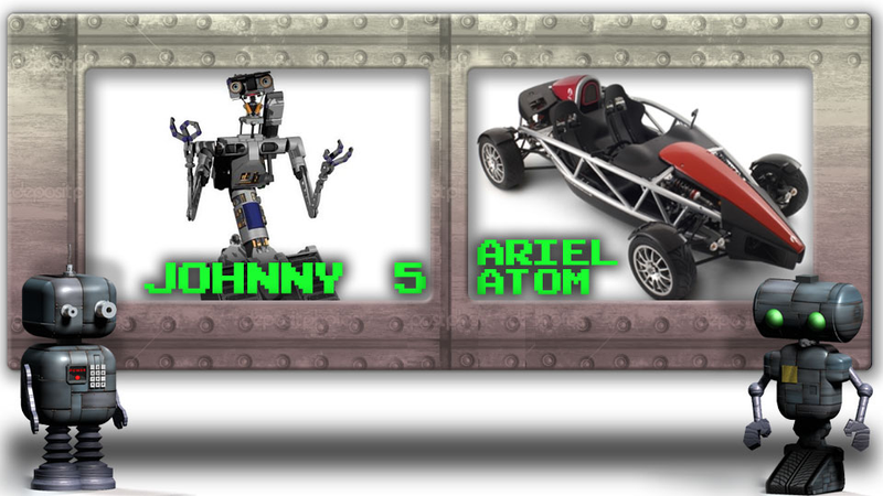 Illustration for article titled Famous Robots And The Cars That Are Just Like Them